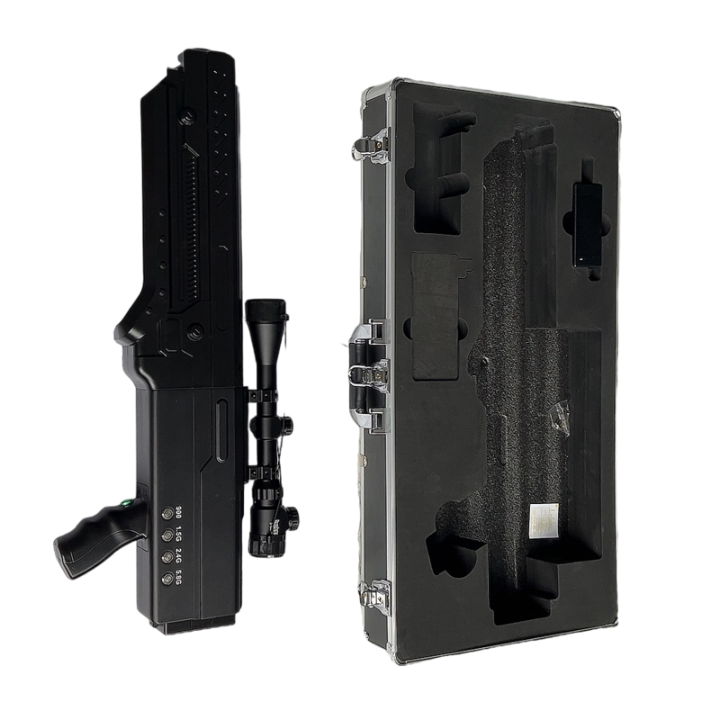  东平手持便携式枪型低空防御反制四通道A型